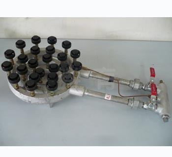 SYFS-F-B24   低壓雙管24心黑頭手點噴火爐心