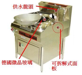 SYGJ-P11-1  IH電磁炒爐(40cm)-中型