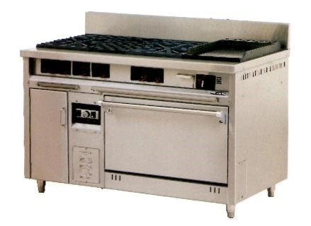 SYCBW-CFH-89-A-1   四主一煎板西餐爐