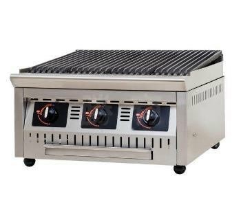 SYCBW-CBG-14A  桌上型瓦斯碳烤爐+火山石140*60*30CM