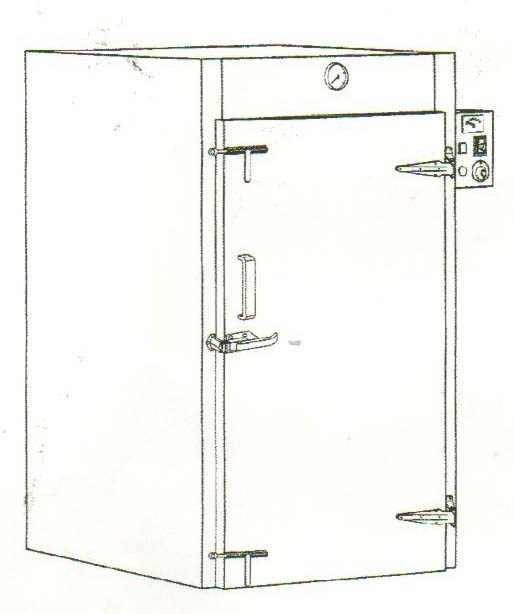 SYCBW-DPS-110-2A   單門推入式蒸庫不含推車-方形110*110CM鍋爐式