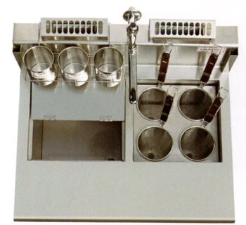 SYHL-BDG-4P1A      4切1湯噴流式煮麵機(上架-選配)