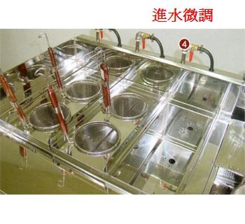 SYGJ-P05      IC觸控6孔煮麵機(3槽式)