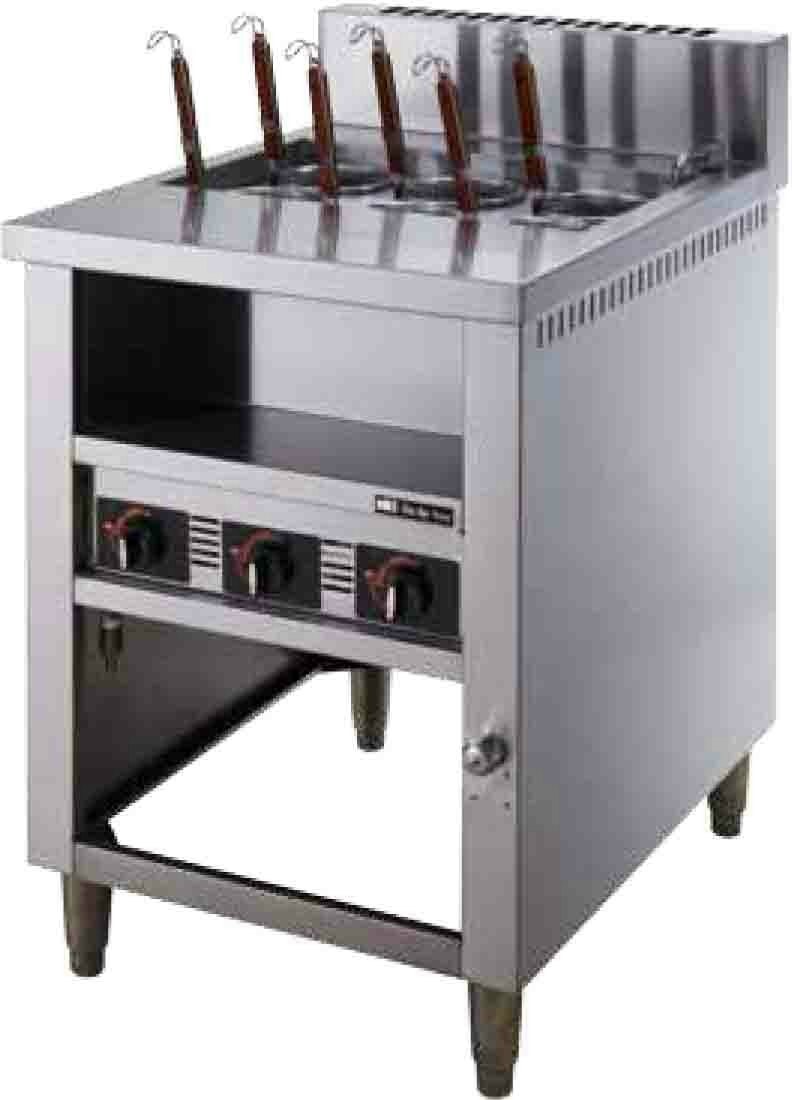 SYCBW-CNG-600    6孔單槽煮麵機-瓦斯電子開關