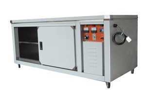 SYSJ-HBL-2    5尺雙門臥式高溫消毒櫃工作台75深+後牆15CM
