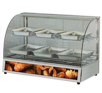 SYHL-BRR-3*2   弧型保溫展示櫃(保溫櫥)94CM