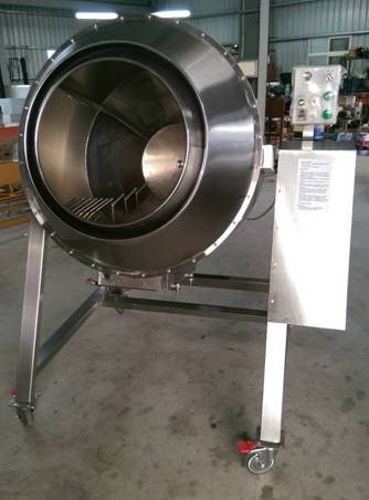 SYGL-S200AD   炒食機-雙層-電動下料(200L)