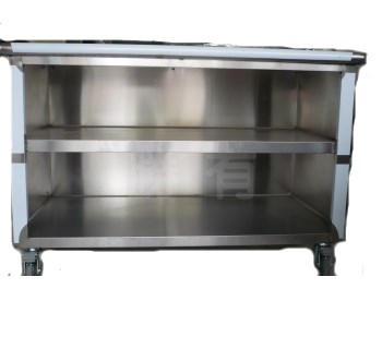 SYCS-3005-3B-430-1三面封工作台3尺*5尺*3層桌面#304