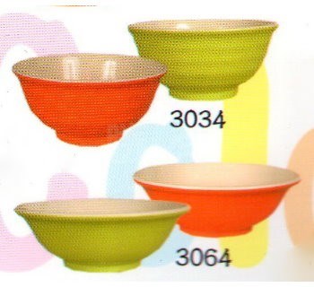 SYSYL-S-3064七彩美耐皿-中缽碗