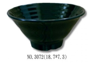 SYSYL-B-3072黑炫風美耐皿-拉麵碗