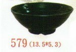 SYSYL-B-579黑炫風美耐皿-拉麵碗