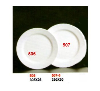 SYHSC-M-506乳白色系列美耐皿-12"中式圓盤