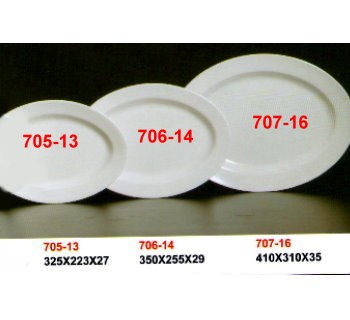 SYHSC-M-705-13乳白色系列美耐皿-13"腰只盤