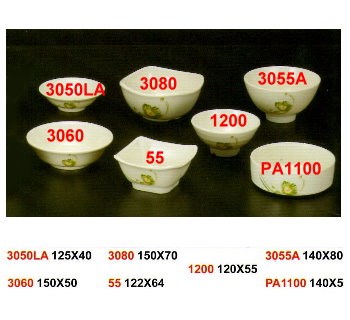 SYHSC-F-3055A福蓉花系列美耐皿-5.4"飯井碗