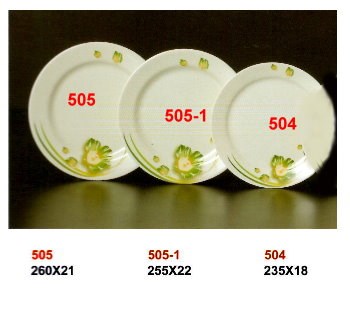 SYHSC-F-505-1福蓉花系列美耐皿-10"中式圓盤