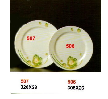 SYHSC-F-507福蓉花系列美耐皿-中式圓盤