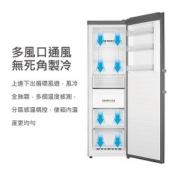 SYHLB-HUF-330 Haier海爾直立式單門冷凍/冷藏櫃-無霜-6尺3