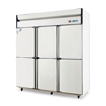 SYGC-TW6000-1 6尺不鏽鋼六門冷藏庫-92型