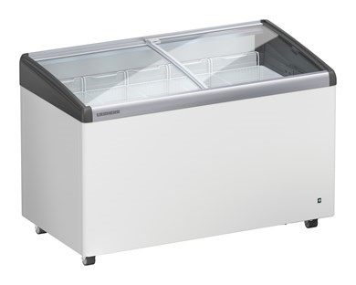 SYHLB-EFI-3553  LIEBHERR弧型玻璃對拉冷凍櫃250L、4尺2-附LED燈 