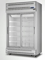 SYRS-S2005 4尺二門玻璃冷藏展示櫃-滑門