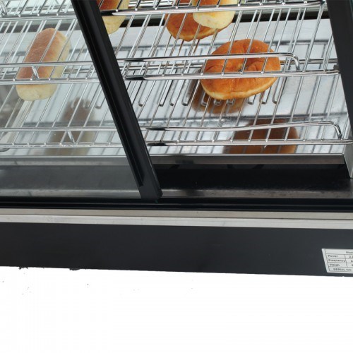 SYSHB-R60-1    3尺雙面開玻璃保溫櫥