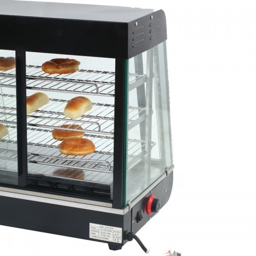 SYSHB-R60-1    3尺雙面開玻璃保溫櫥