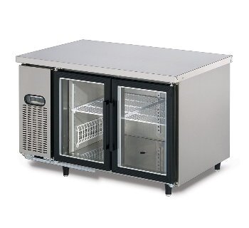 SYDR-WTBL-12-1	      4尺玻璃門冷藏工作台75深