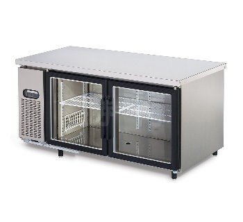 SYDR-WTBL-15-0	      5尺玻璃門冷藏工作台60深