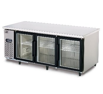 SYDR-WTBL-18-1      6尺玻璃門冷藏工作台75深