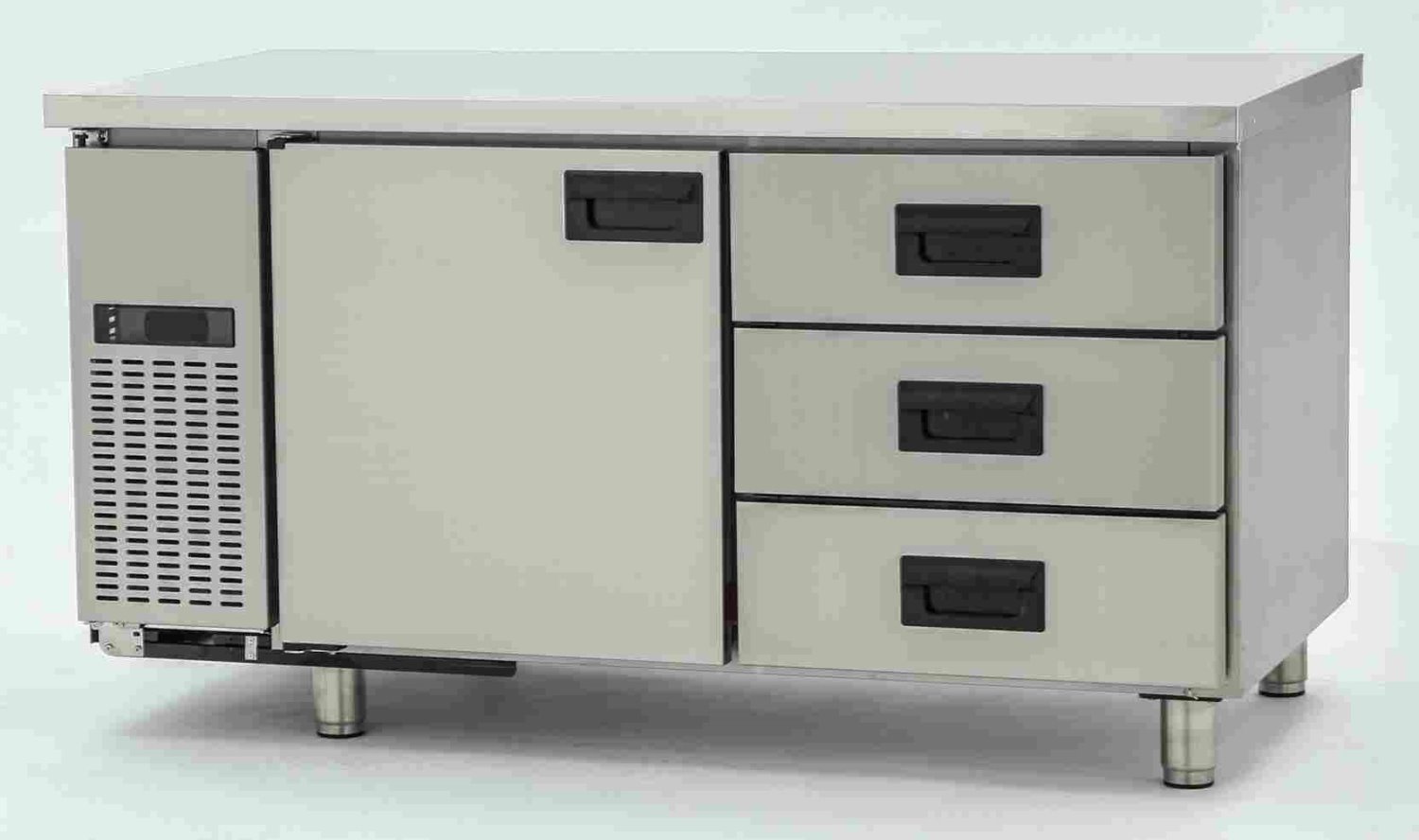 SYDR-FWTBL12A30-5          4尺工作台冰箱(抽屜型)-全凍-風冷-右3抽左門