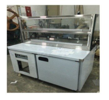 SYLF-KBL-120-1立式卡布里工作台冰箱(雙層雙機組上冷藏下冷凍)