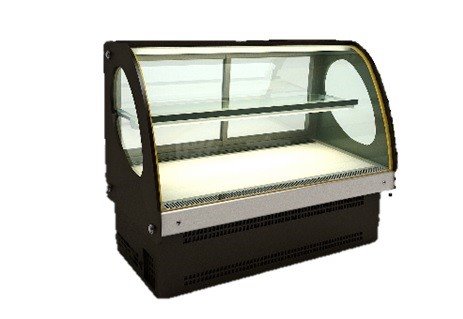 SYSCC-MINI-B-1200MINI 桌上型圓弧冷藏櫃(雙層)-4尺