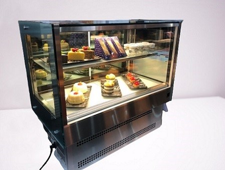SYSCC-MINI-C-1200           MINI 桌上型直角冷藏櫃(雙層)-4尺