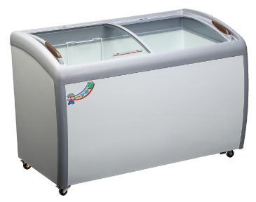 SYGC-XS-360YX	  4.2尺玻璃斜拉式冰櫃260L
