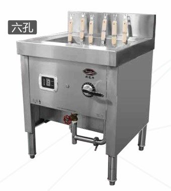 SYSLB-HIML-H60P6    商用立式六孔煮麵機-電力式6KW-單相220V