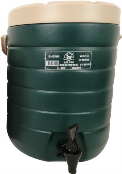 SYYTS-SA000017-6     SW保溫茶桶17L(紅-綠-咖)