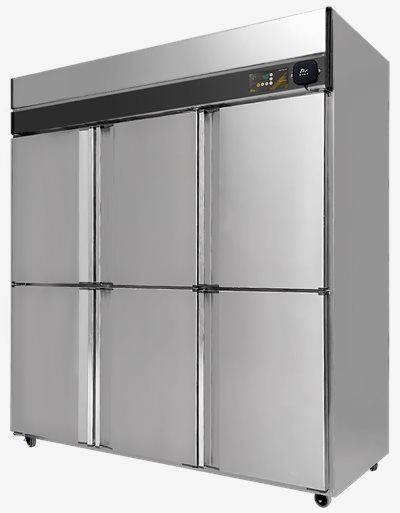 SYDE-DEI-SSR6六門不鏽鋼冷藏庫-變頻220V