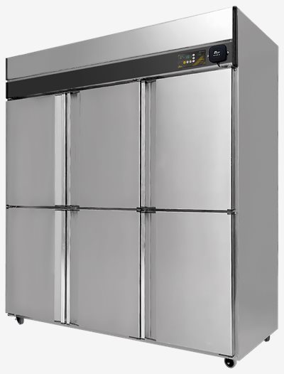 SYDE-DEI-SSRF6六門不鏽鋼冷凍冷藏庫-變頻220V