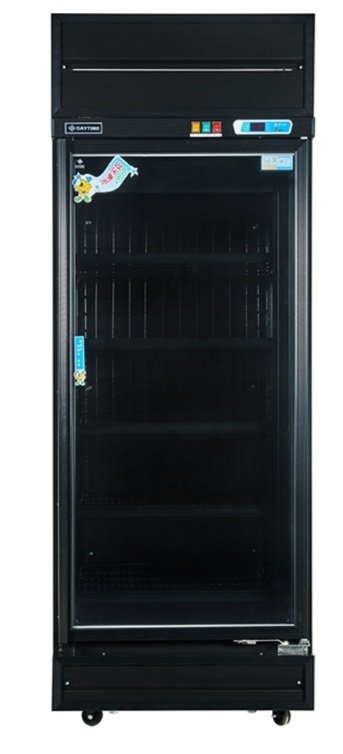 SYGC-TD-2500B冷藏單門展示櫃(黑色)(機上型)