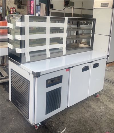 SYLF-KBL-150-3   5尺立式冷藏展示(三層)工作台冰箱(雙機組)