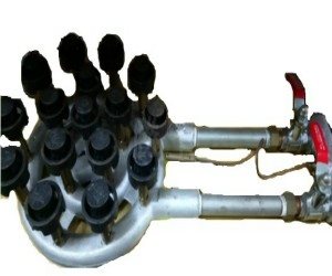 SYFS-A-16    低壓雙管16心黑頭手點噴火爐心