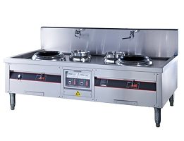 SYCBW-AOW-122 港式電磁雙口炒爐-電力式