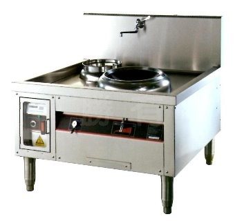 SYCBW-IND-AOW-171  中式電磁炒爐一主一熱水17kw