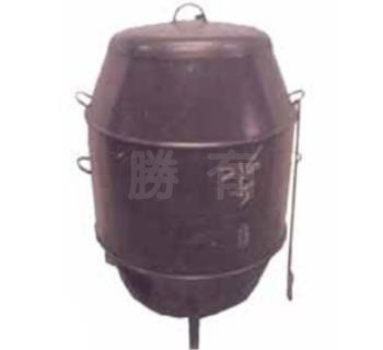 SYJFA-2F0002-13	  3尺黑鐵烤鴨爐(木炭)