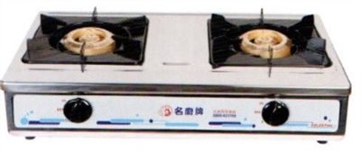 SYMC-TA-287名廚銅心雙口瓦斯爐+調整器(二環安全爐)