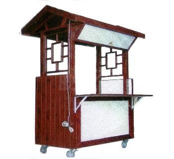 SYSP-SF-1   小日式木車台(推車、餐車)