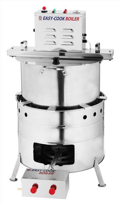 SYSYA-MH-203-SS-2   自動煮豆漿機76L(天然瓦斯)-白鐵鍋