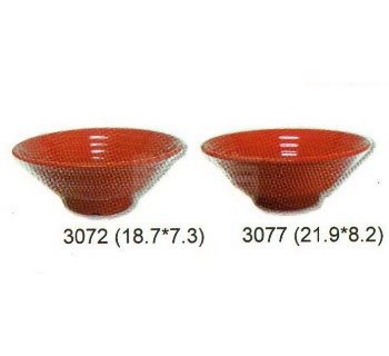 SYSYL-R-3077時尚紅美耐皿-拉麵碗 