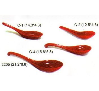 SYSYL-R-C-1時尚紅美耐皿-湯匙