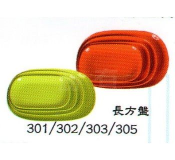 SYSYL-S-305七彩美耐皿-長方盤 